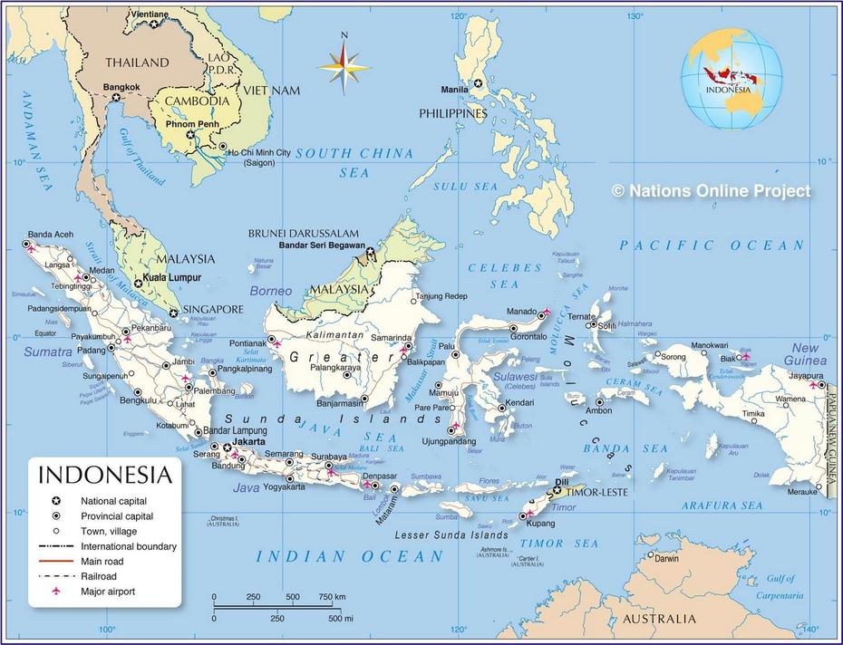 Indonesia – A Country Profile – Destination Indonesia – Nations Online …, Sangereng, Indonesia, Indonesia Islands, Jakarta Indonesia On World