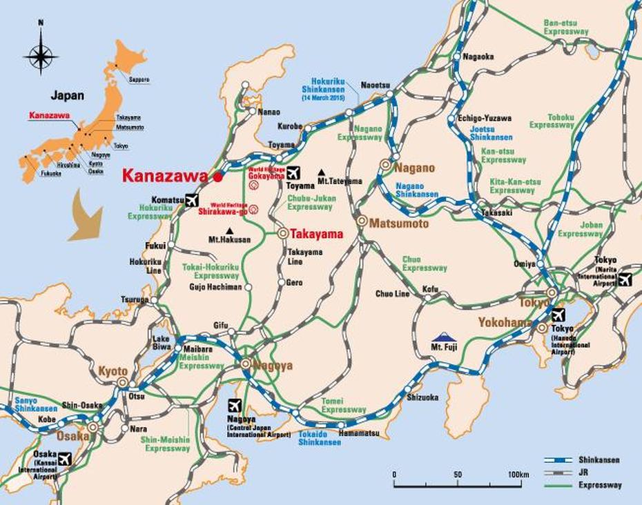 Kanazawa Tourist Information Guide | Tourist Information, Kanazawa …, Takanezawa, Japan, Japan  Kids, Japan Outline