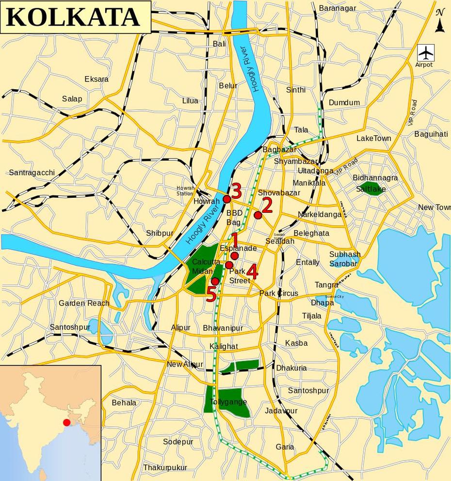 Kolkata Tourism, Calcutta On A, India, Kolkāta, India