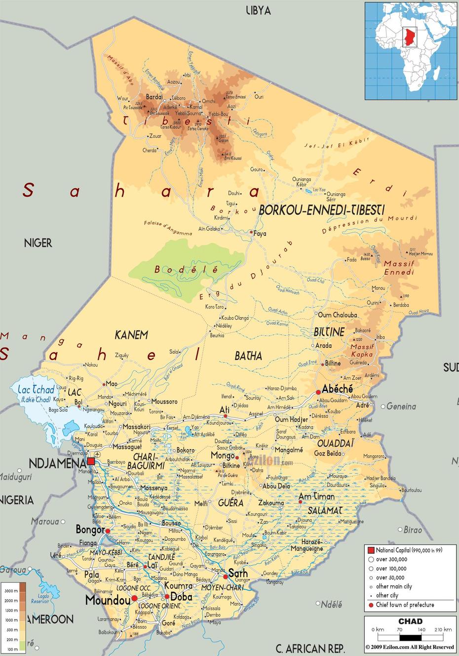 Lake Chad Basin, Chad Geography, Travels, Iriba, Chad