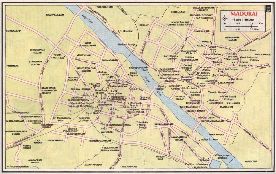 Madurai Map, Madurai, India, Ahmedabad India, Nagercoil