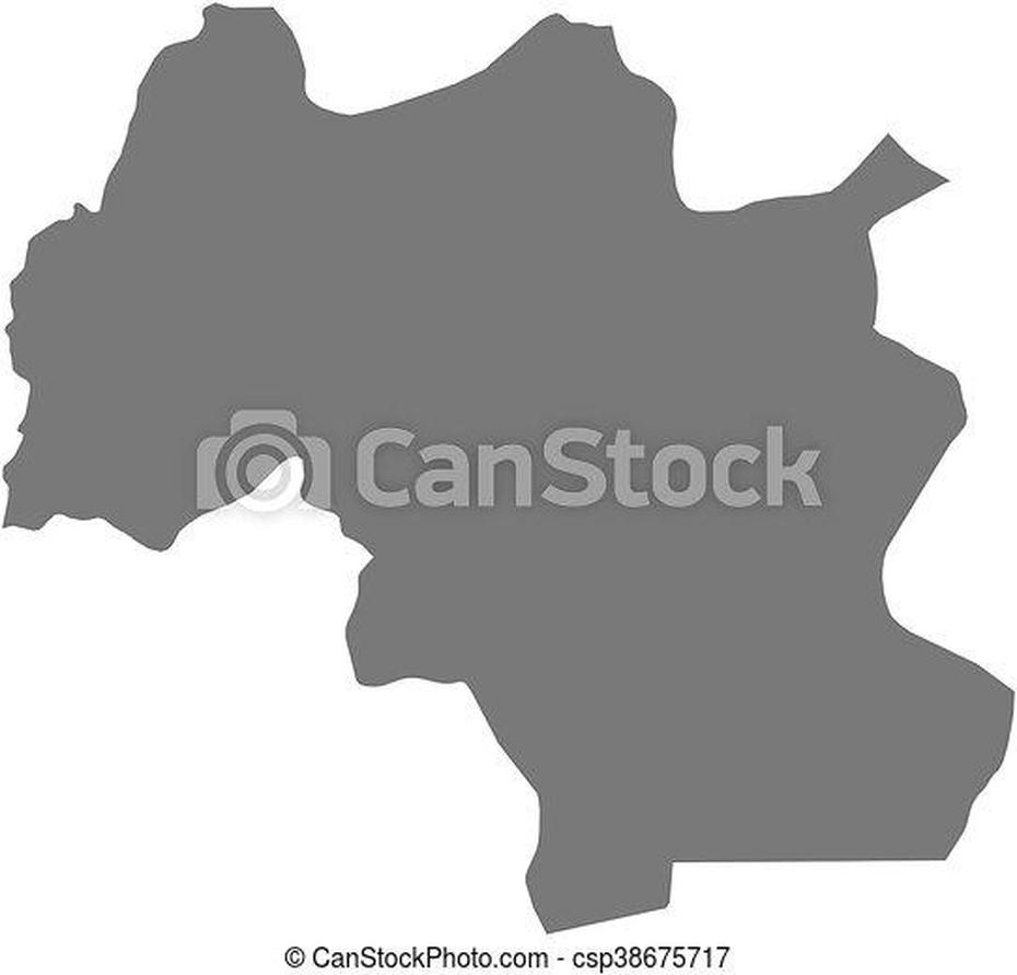 Map – Mamou (Guinea) Map Of Mamou, A Province Of Guinea. | Canstock, Mamou, Guinea, Kankan Guinea, Guinea Republic