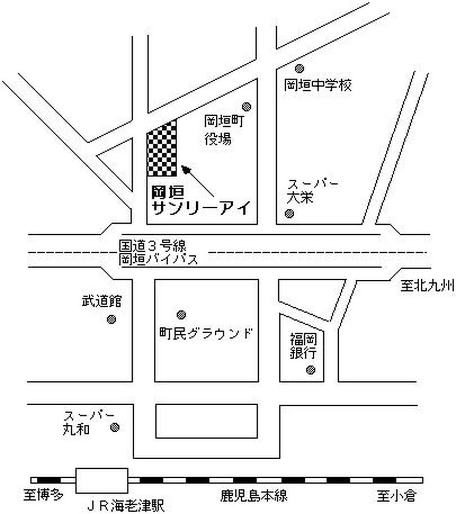 The Map Of Okagaki, Okagaki, Japan, Small  Of Japan, Of Japan With Cities