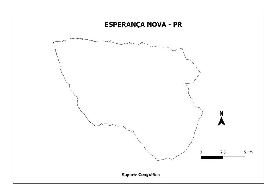 Mapa De Esperanca Nova – Pr | Suporte Geografico, Nova Esperança, Brazil, Bar  Esperanca, Loja Esperança