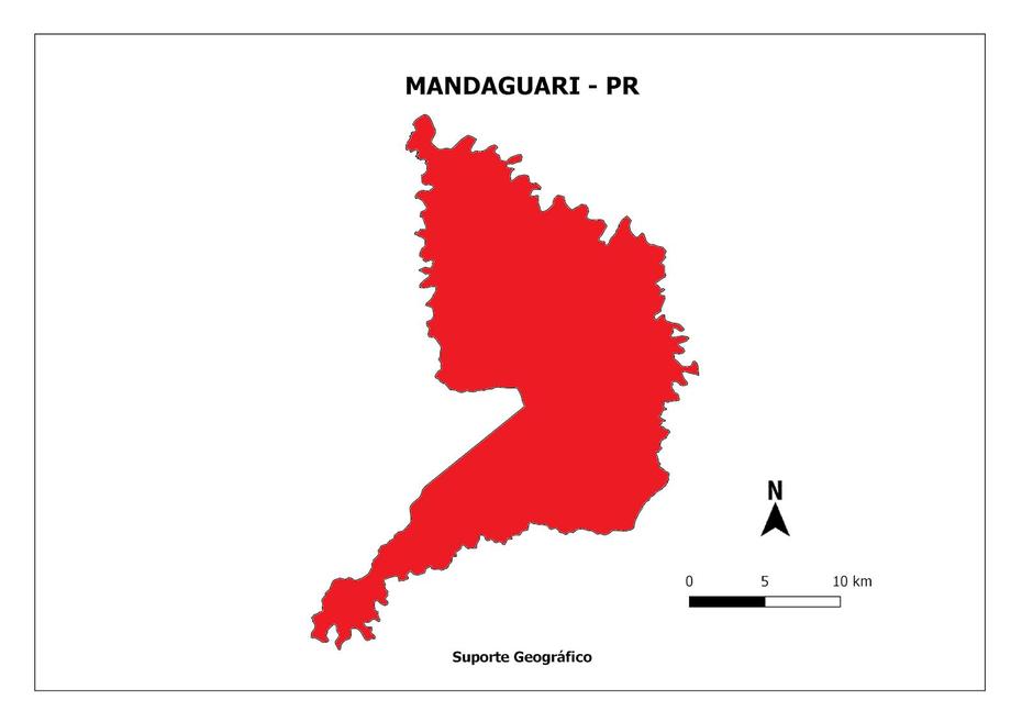 Mapa De Mandaguari – Pr | Suporte Geografico, Mandaguari, Brazil, World, Brazil  Drawing