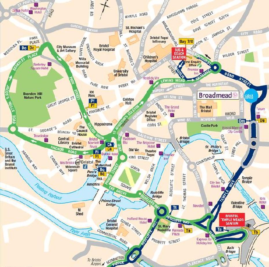 Maps Of Bristol, England, United Kingdom – Free Printable Maps, Bristol, United Kingdom, Bristol Weather, Bristol Ct