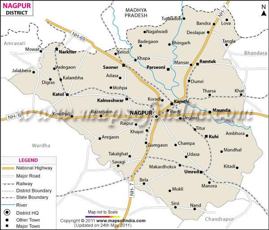 Nagpur Map, Navāpur, India, Dharamsala India, Jaipur