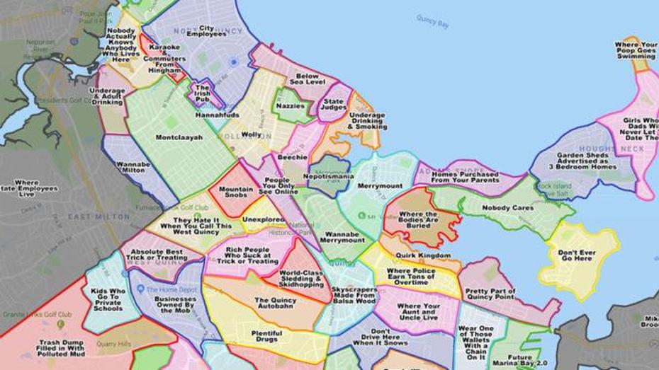 Quincy Neighborhood Map  The Offices Of Kevin Glennon, Quincy, United States, United States  Kids, United States  And Cities