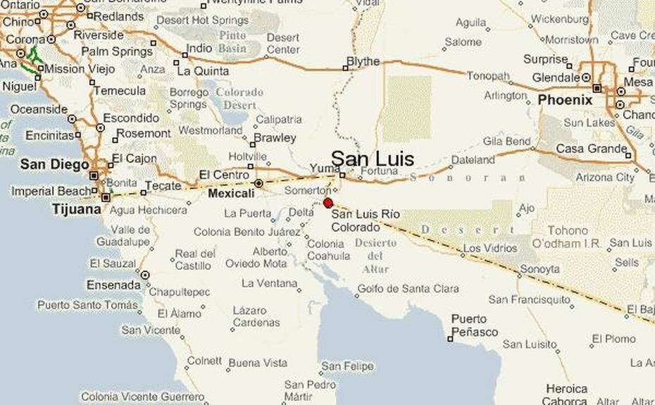 San Luis, Arizona Location Guide, San Luis, United States, A De San Luis, San Luis Pass