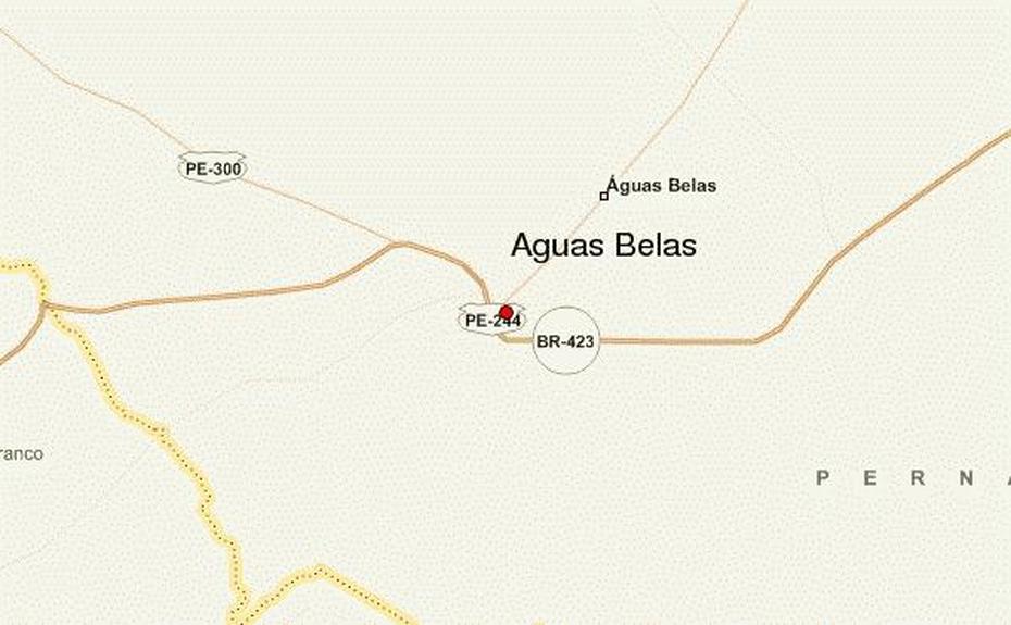 Aguas Belas Location Guide, Águas Belas, Brazil, Olhos De Agua, Agua Dulce Ca