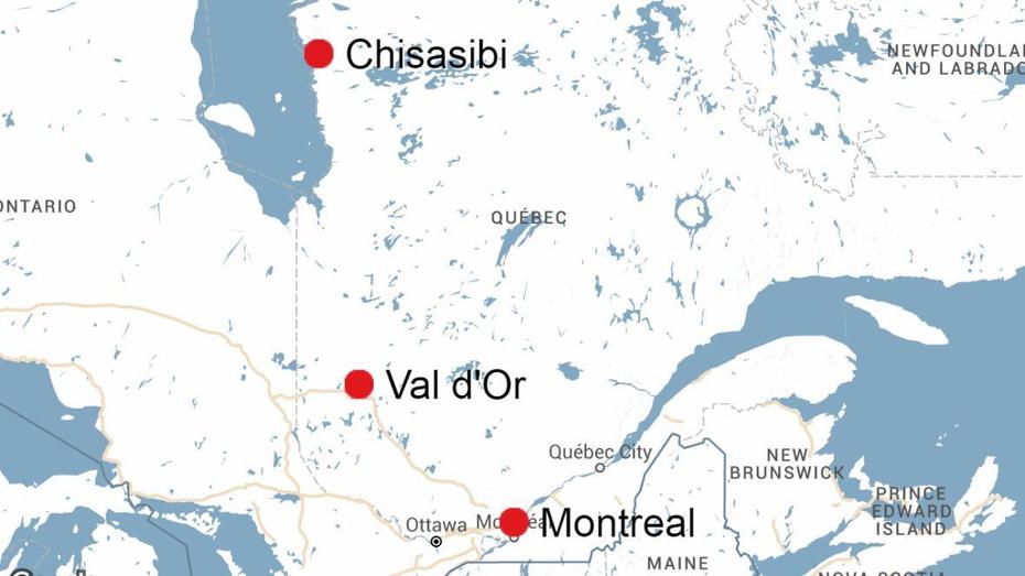 B”Bus Service From Quebecs Coastal Cree Communities To Val Dor Begins …”, Val-D’Or, Canada, Hope Valley Canada, Val-D’Or Foreurs