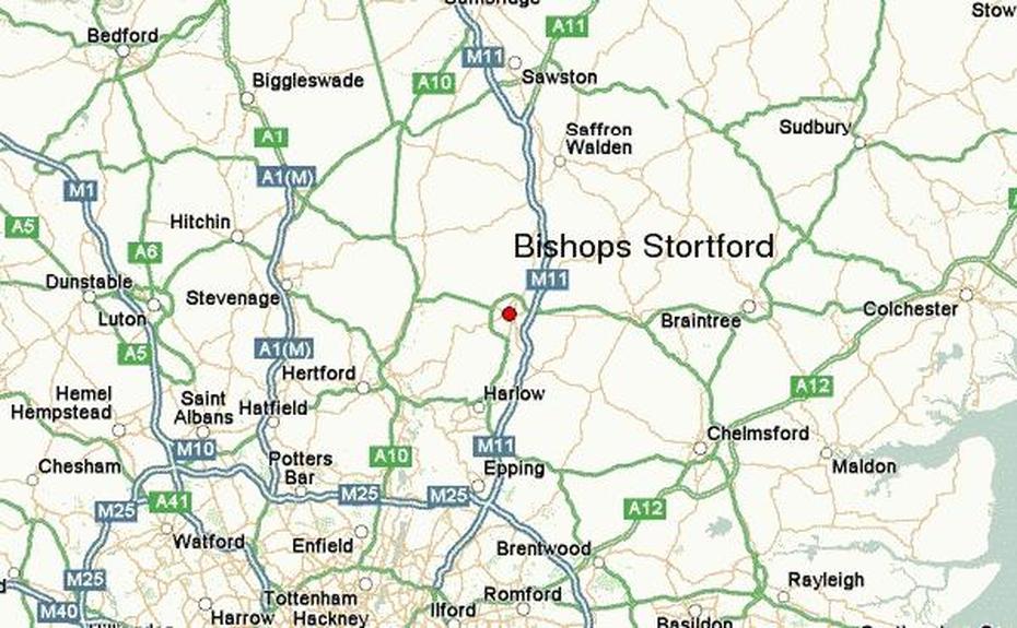 Bishop’S Stortford Train Station, Waytemore  Castle, Bishops, Bishops Stortford, United Kingdom