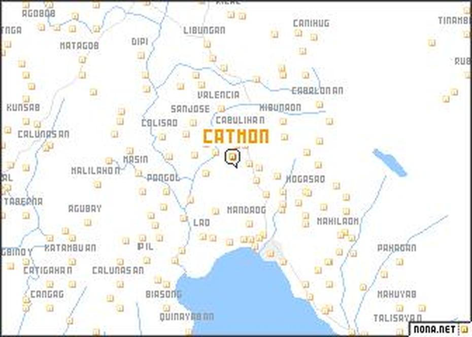 Catmon (Philippines) Map – Nona, Catmon, Philippines, Catmon Beach, Cebu  Province