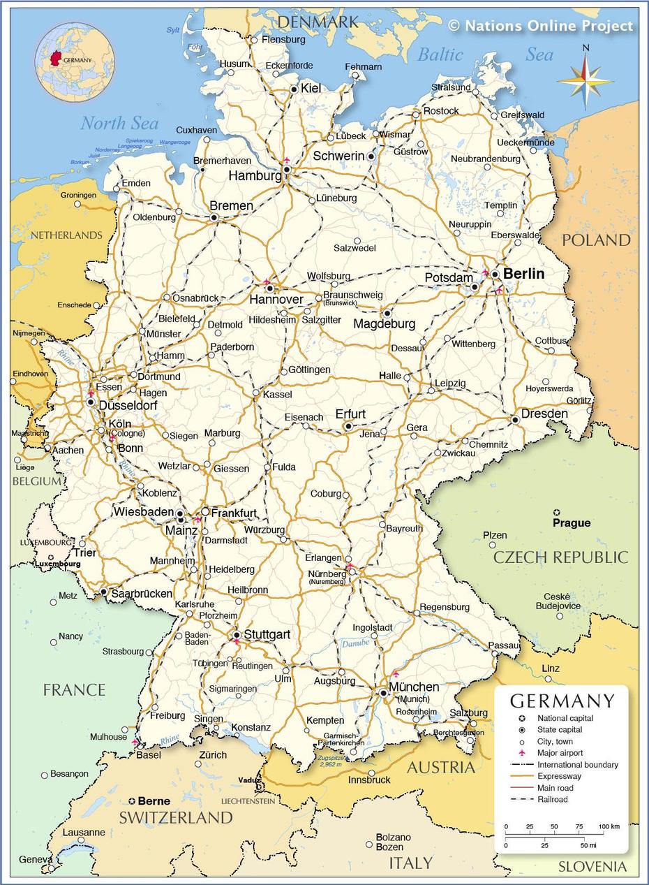 Deutschland, Heilbronn Germany, , Lage, Germany