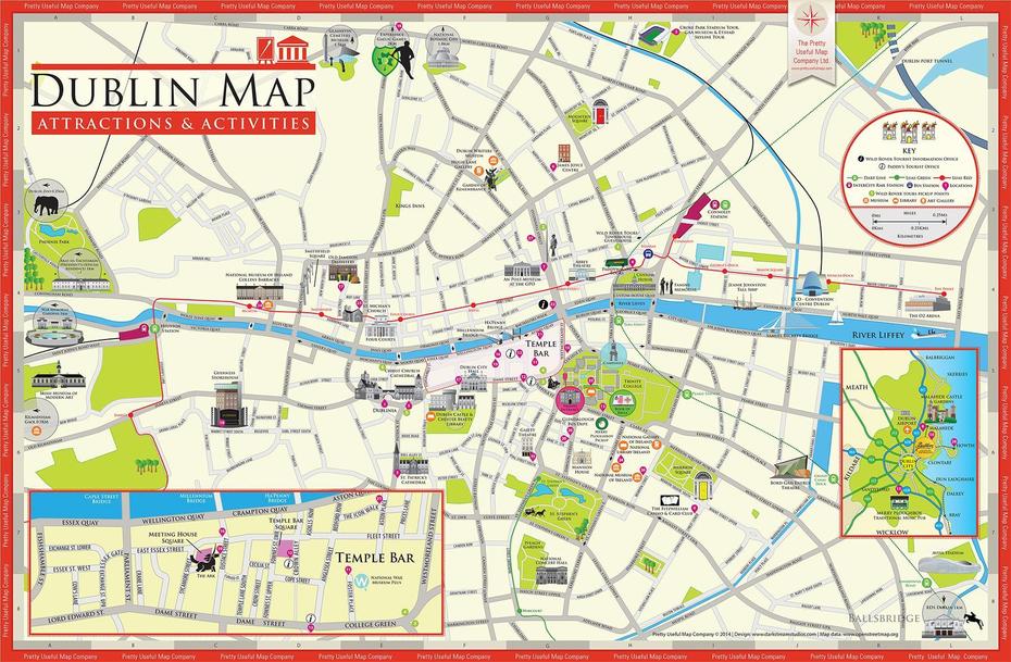 Dublin Tourist Map – Tourist Map Of Dublin (Ireland), Dublin, Ireland, Dublin Ireland Bus Route, Downtown Dublin Ireland