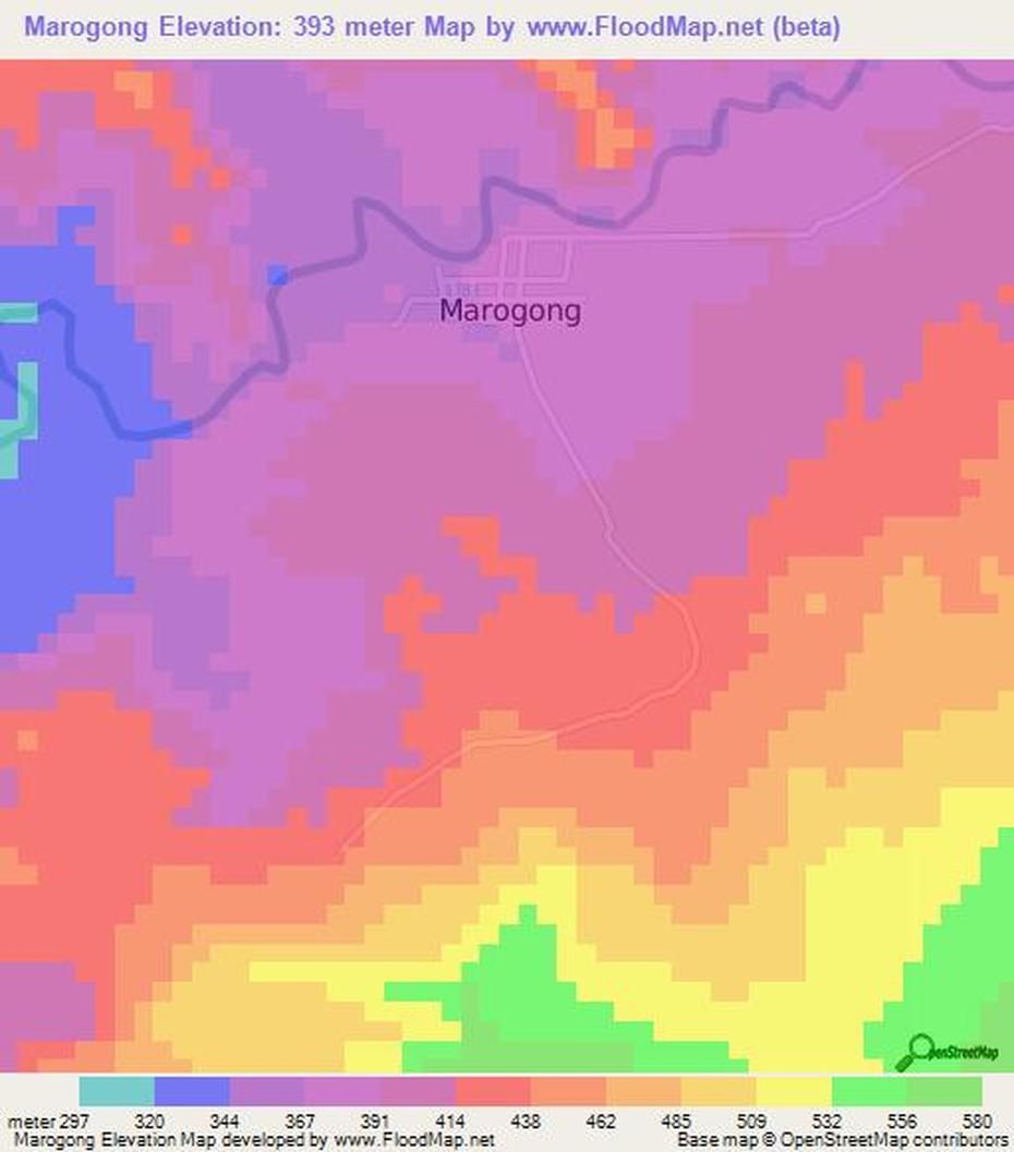 Elevation Of Marogong,Philippines Elevation Map, Topography, Contour, Marogong, Philippines, Philippines Asia, Vintage Philippine