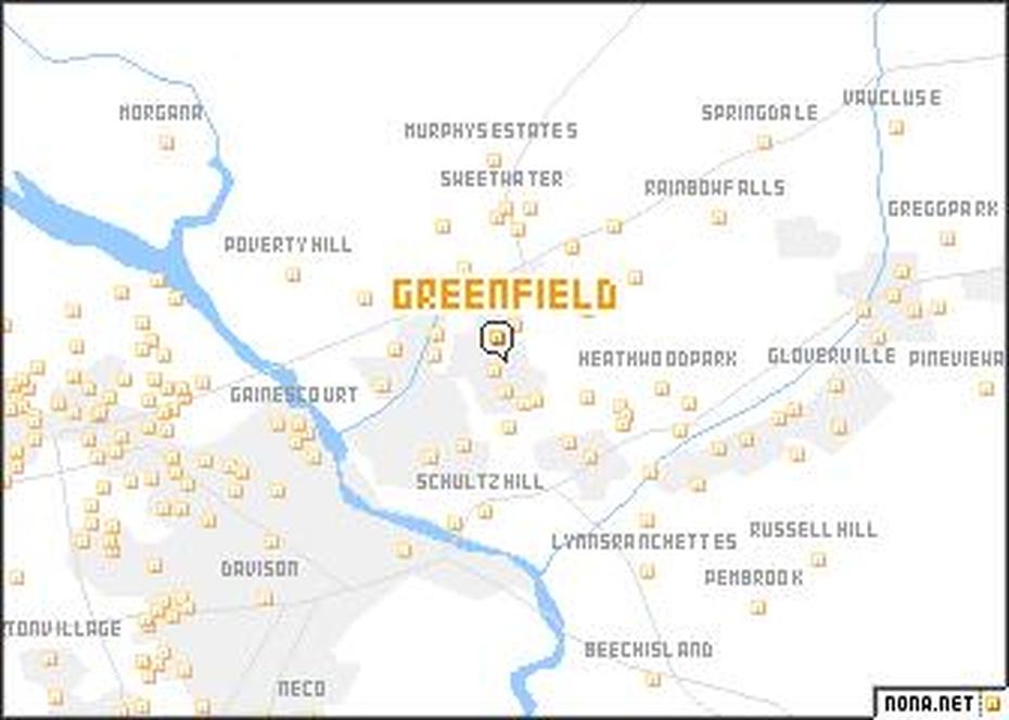 Greenfield (United States – Usa) Map – Nona, Greenfield, United States, Minecraft Greenfield City, Greenfield Ma