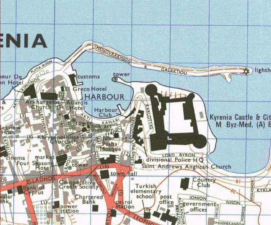 A Guide To The Cities And Towns Of Cyprus, Kyrenia, Cyprus, Turkish Cyprus, A Cypru