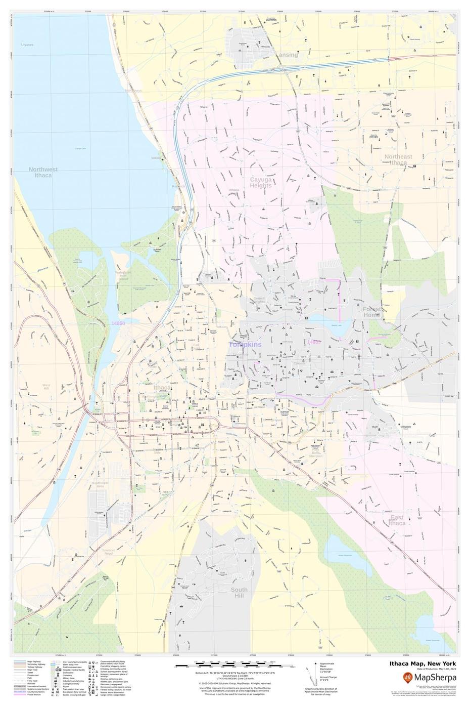 Ithaca Map, New York, Ithaca, United States, Ithaca California, Ithaca Weather