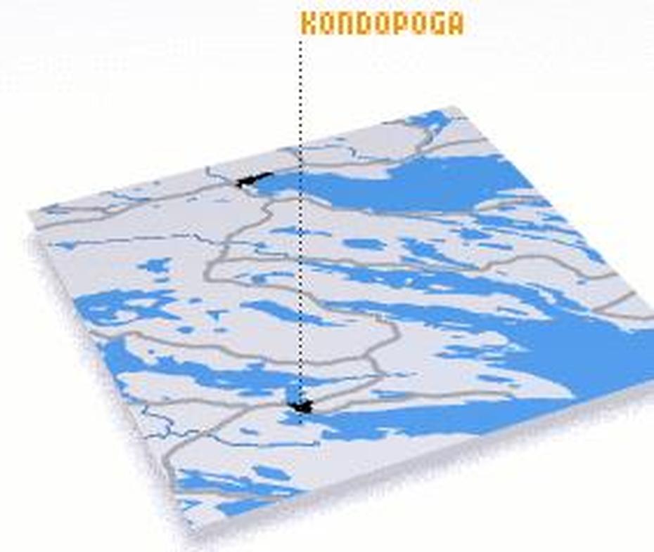 Kondopoga (Russia) Map – Nona, Kondopoga, Russia, Old Russia, West Russia