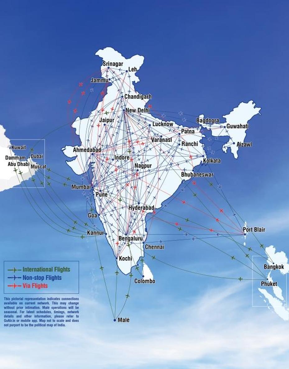 Maldives  Flights, Go  Airlines, World Airline, Goriar, India