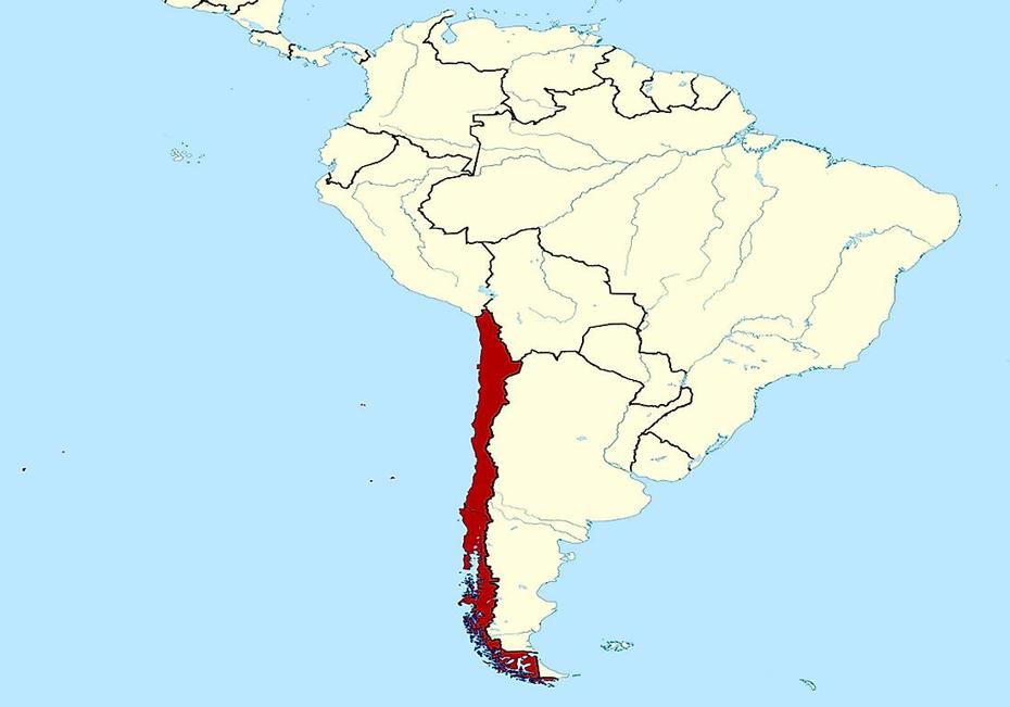 The Narrowest Country In The World – Worldatlas, La Unión, Chile, Chile Location, Escudo De Chile