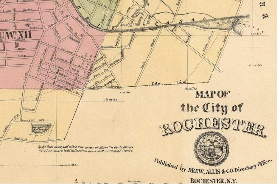 Old Map Of Rochester United States 1882 Vintage Map Vintage | Etsy, Rochester, United States, United States  For Kids, Detailed  United States