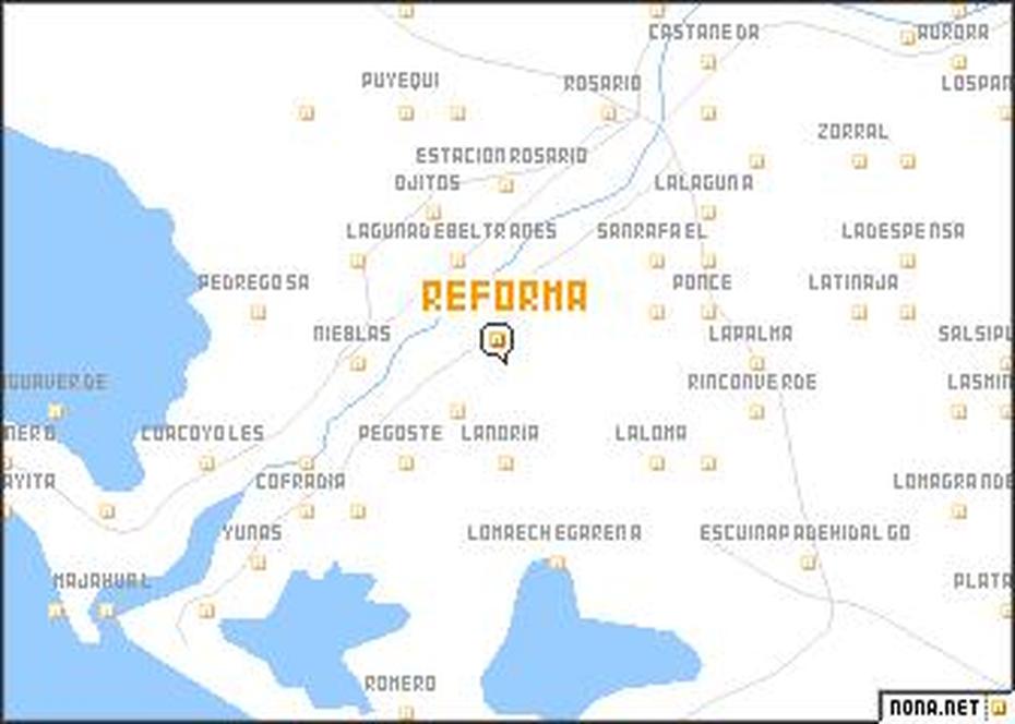 Reforma (Mexico) Map – Nona, Reforma, Mexico, Hotel Reforma, Periodicos De Mexico