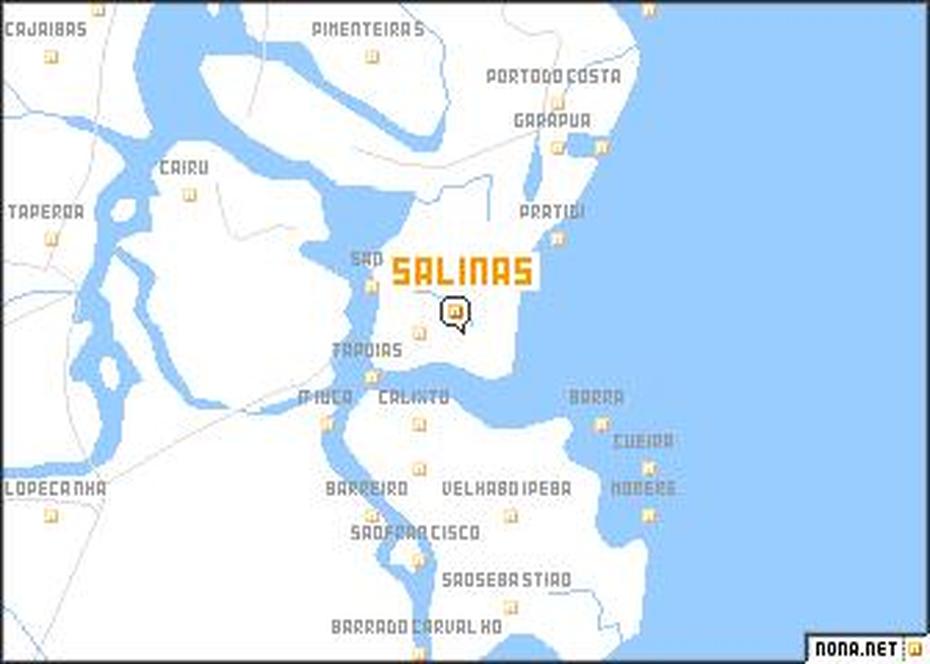 Salinas (Brazil) Map – Nona, Salinas, Brazil, Salinas County, Salinas River