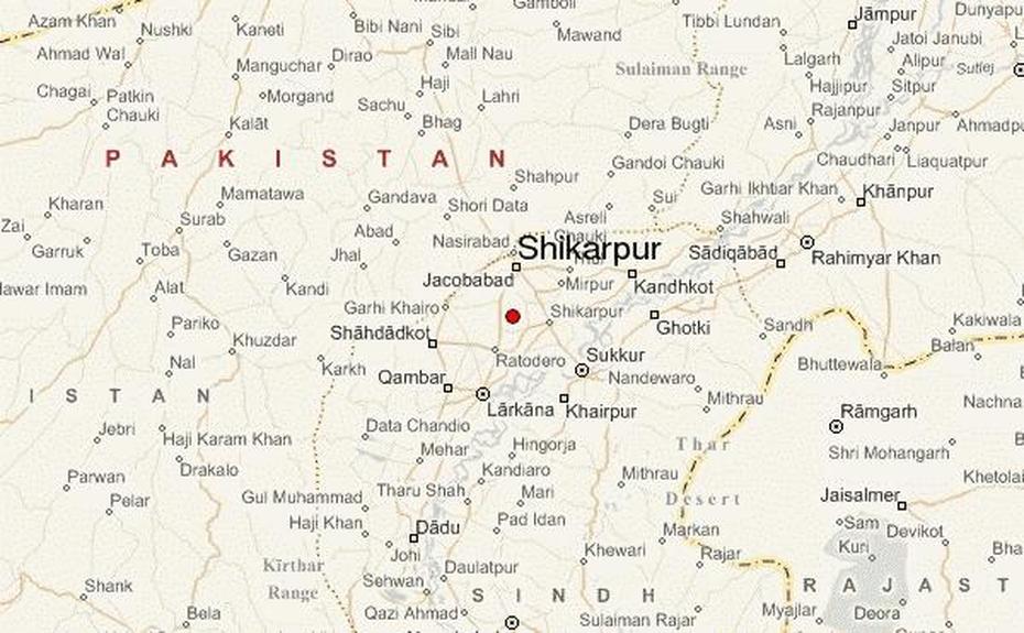 Sanghar, Shikarpur  Sindh, Guia Urbano, Shikārpūr, India