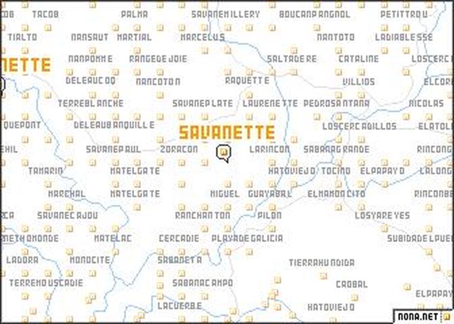 Savanette (Haiti) Map – Nona, Savanette, Haiti, Haiti  Outline, Haiti Mountains