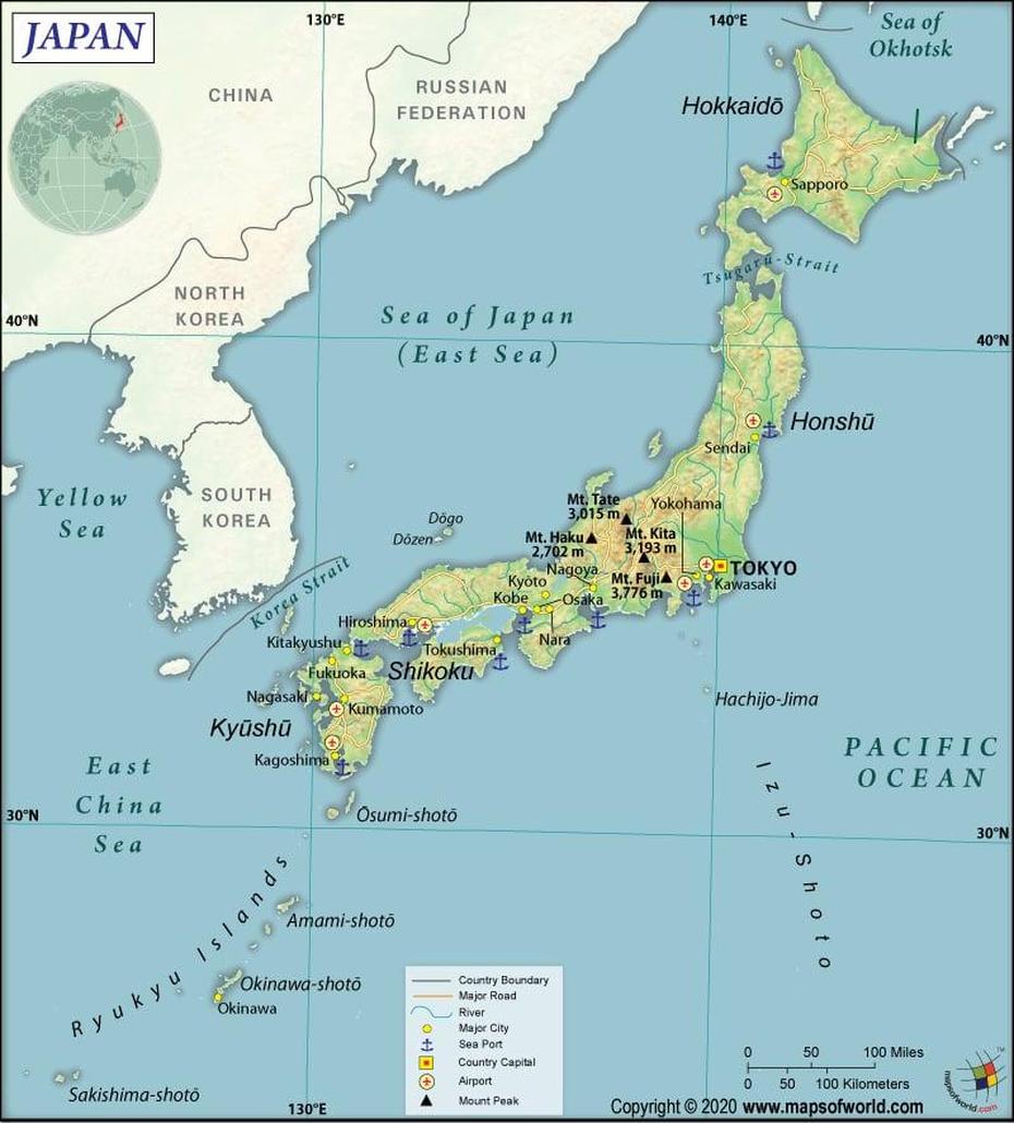 Southern Japan, Japan On Asia, , Fuchūchō, Japan