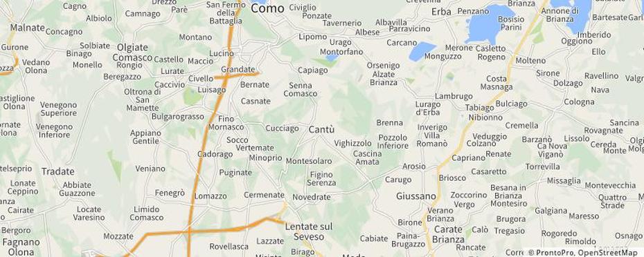 Towns On Lake Como Italy, Como Italy, Cantu, Cantù, Italy