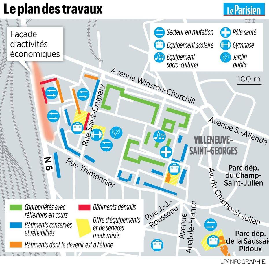 Villeneuve-Saint-Georges : Le Quartier Nord Va Changer De Visage – Le …, Villeneuve-Saint-Georges, France, Saint Michel, Saint-George E France