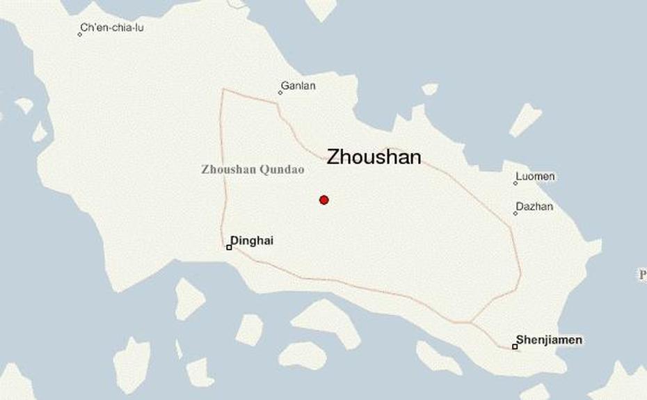 Zhejiang China, Shantou China, China Location, Zhoushan, China