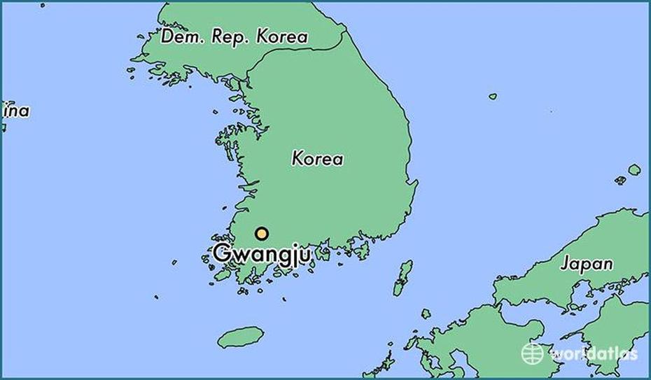 Where Is Gwangju, South Korea? / Gwangju, Gwangju Map – Worldatlas, Gwangju, South Korea, Gyeonggi South Korea, Korea Location