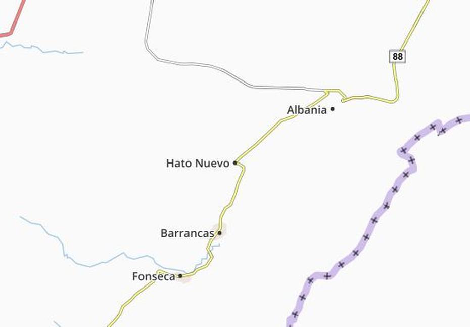 Michelin Hato Nuevo Map – Viamichelin, Hatonuevo, Colombia, Nuevo Laredo, Nuevo Mexico A