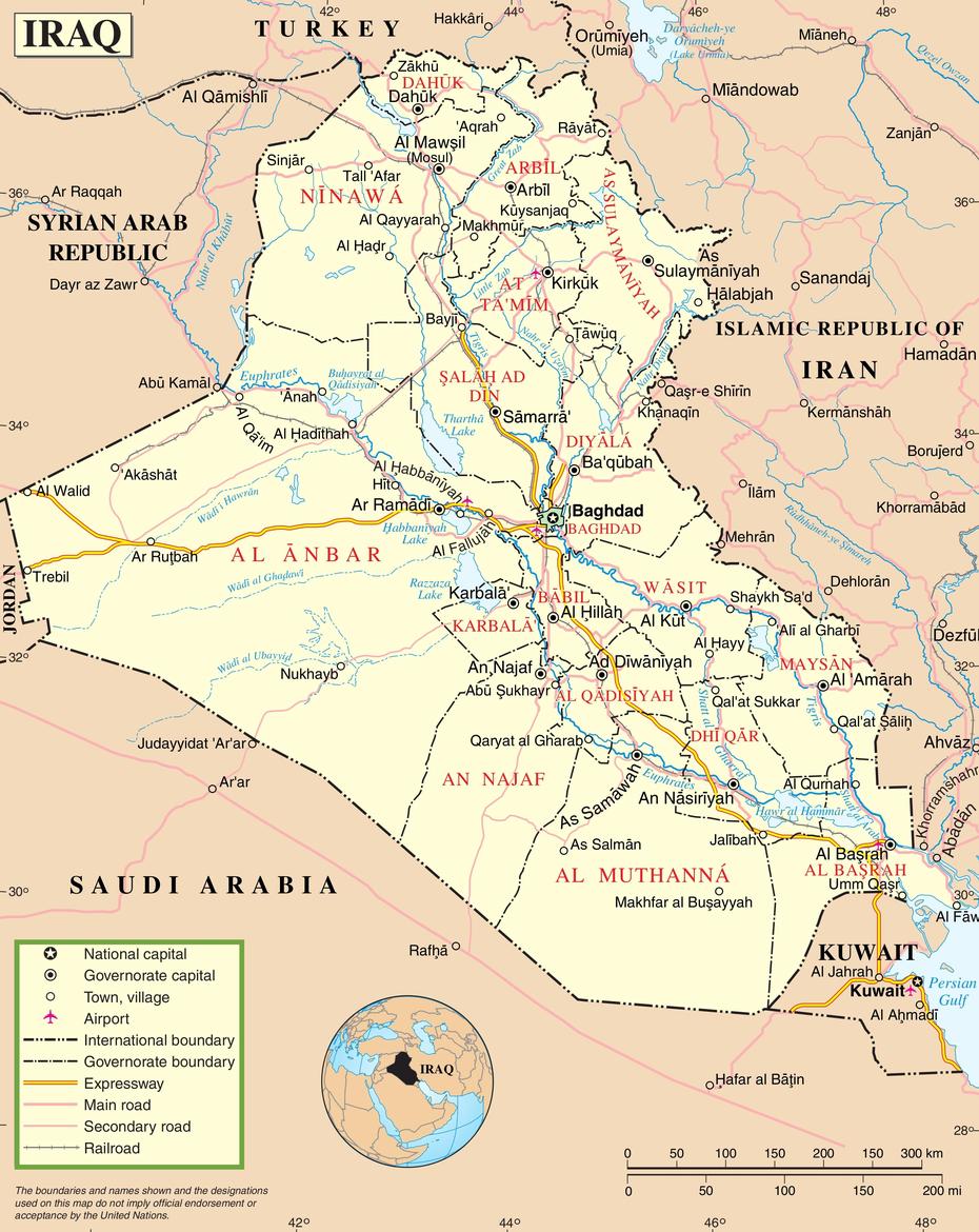 Modern Day Iraq, Army Military Bases Iraq, Iraq, Al Jabāyish, Iraq