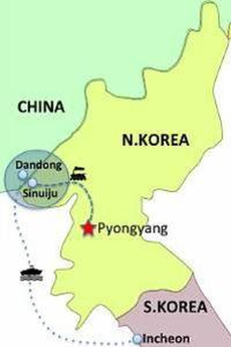 North Korea Climate, North Korea China Border, North Korea, Sinŭiju, North Korea