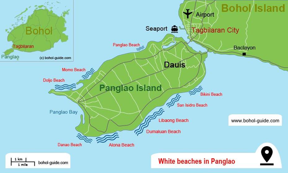 Panglao Beaches In The Philippines – Beach Pictures – Bohol Guide, Panglao, Philippines, Bohol Philippines Resorts, Panglao Hotels