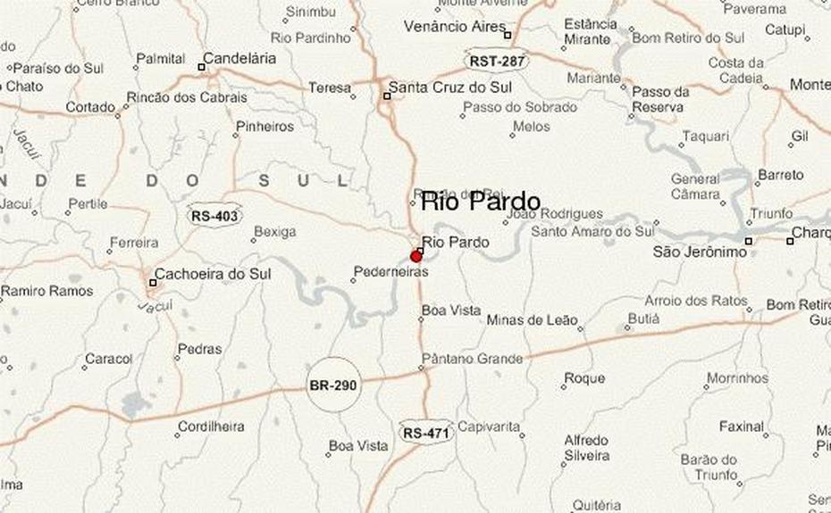 Rio Location, Rio World, Rio Pardo, Rio Pardo, Brazil