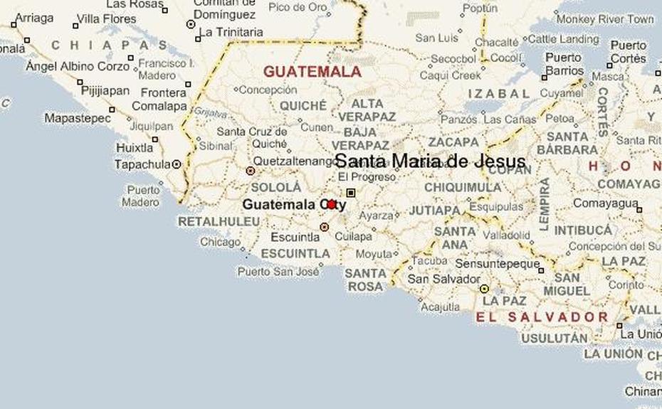 Santa Maria De Jesus Location Guide, Santa María De Jesús, Guatemala, Sacatepequez, Iglesia De Santa Maria