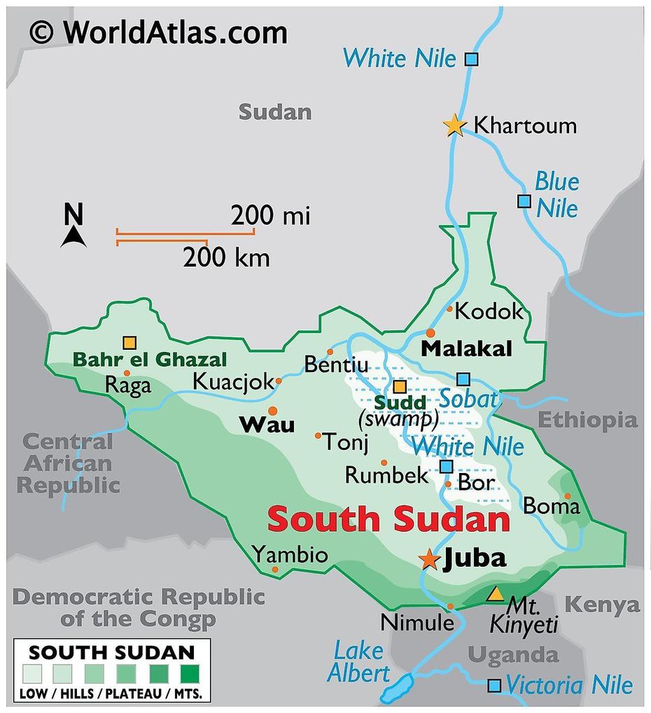 South Sudan Maps & Facts – World Atlas, Ikoto, South Sudan, Southern Sudan, South Sudan Ethnic