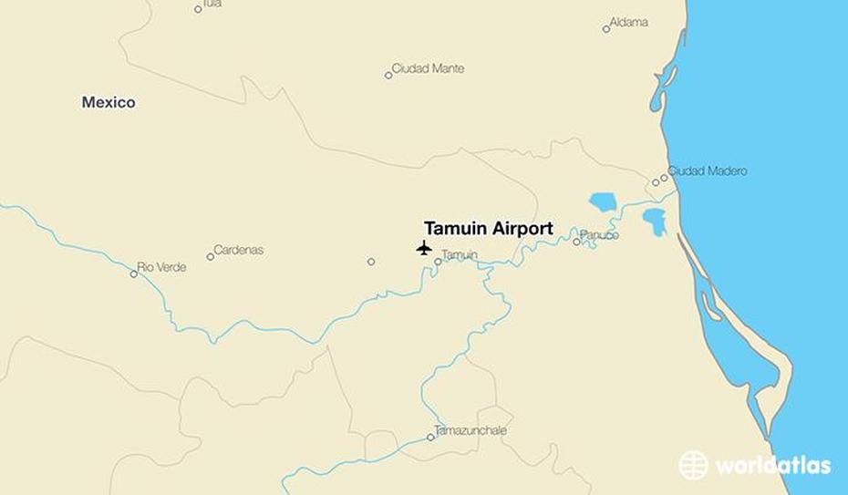 Tamuin Airport (Tsl) – Worldatlas, Tamuín, Mexico, Mactan, Tamul  Waterfall