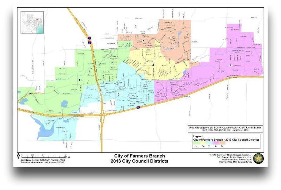 Branch Bulletin: Single Member District Council Election Set May 11, Farmers Branch, United States, Farmers Branch Boundary, Farmers Branch Tx Downtown