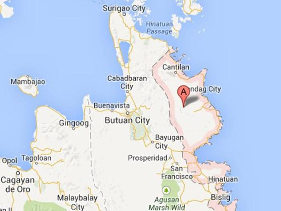 Cantilan, Philippines, Hits Surigao, Cantilan, Philippines