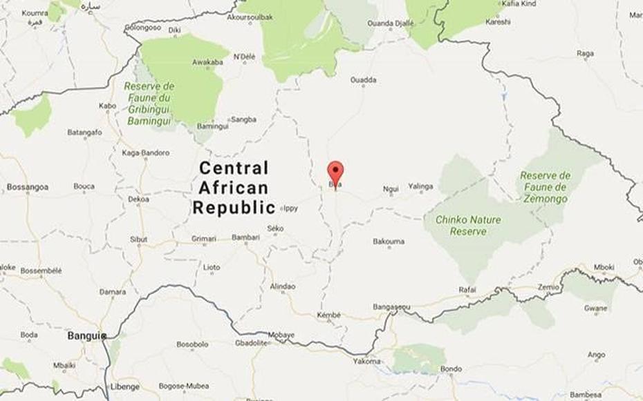 Dozens Killed In Central African Republic Despite Ceasefire : World …, Bria, Central African Republic, Central African Republic Cities, Central African Republic City