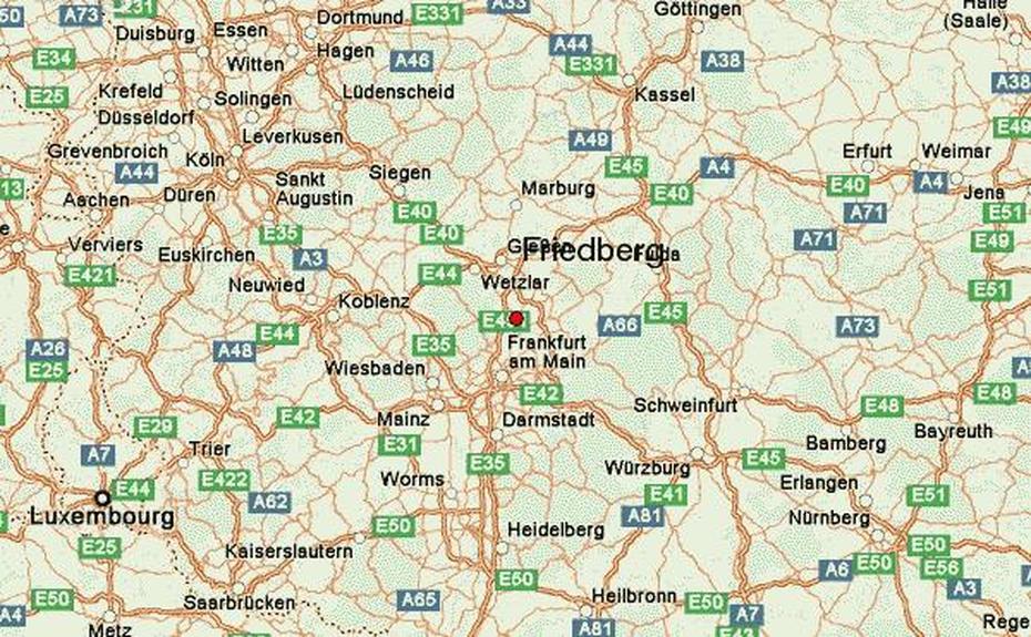 Friedberg, Germany Location Guide, Friedberg, Germany, Sembach Germany, Germany Relief