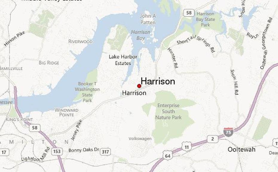 Harrison, United States, Tennessee Location, Harrison, United States