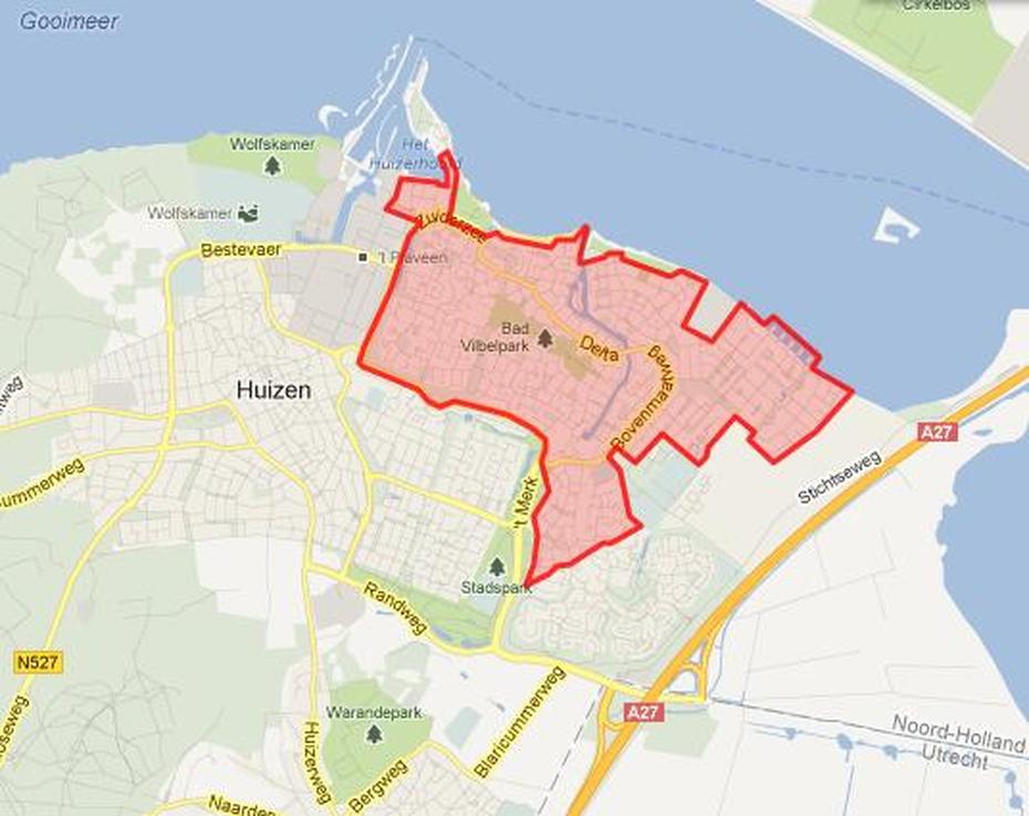 Kaart Huizen | Kaart, Huizen, Netherlands, Veere Netherlands, Huizen